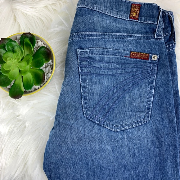 7 for all Mankind Denim - 7FAM Dojos Higher Rise with Stretch Size 24